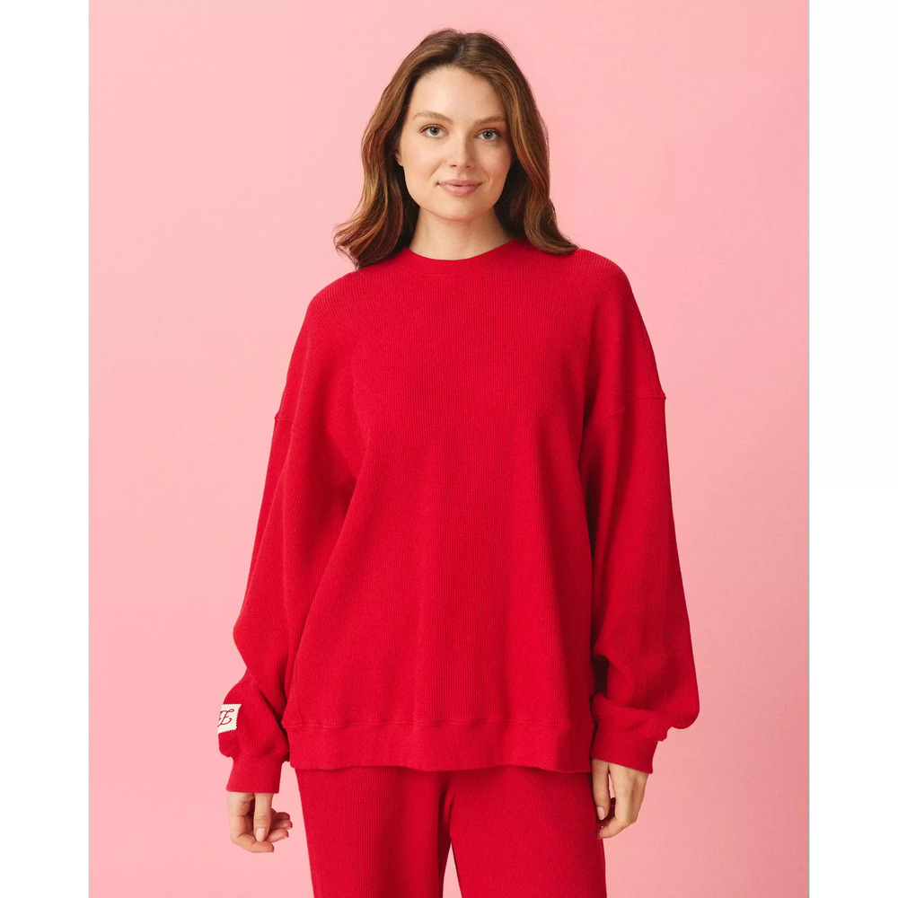 Eleven Eleven Long Sleeve Waffle Tee Size SS